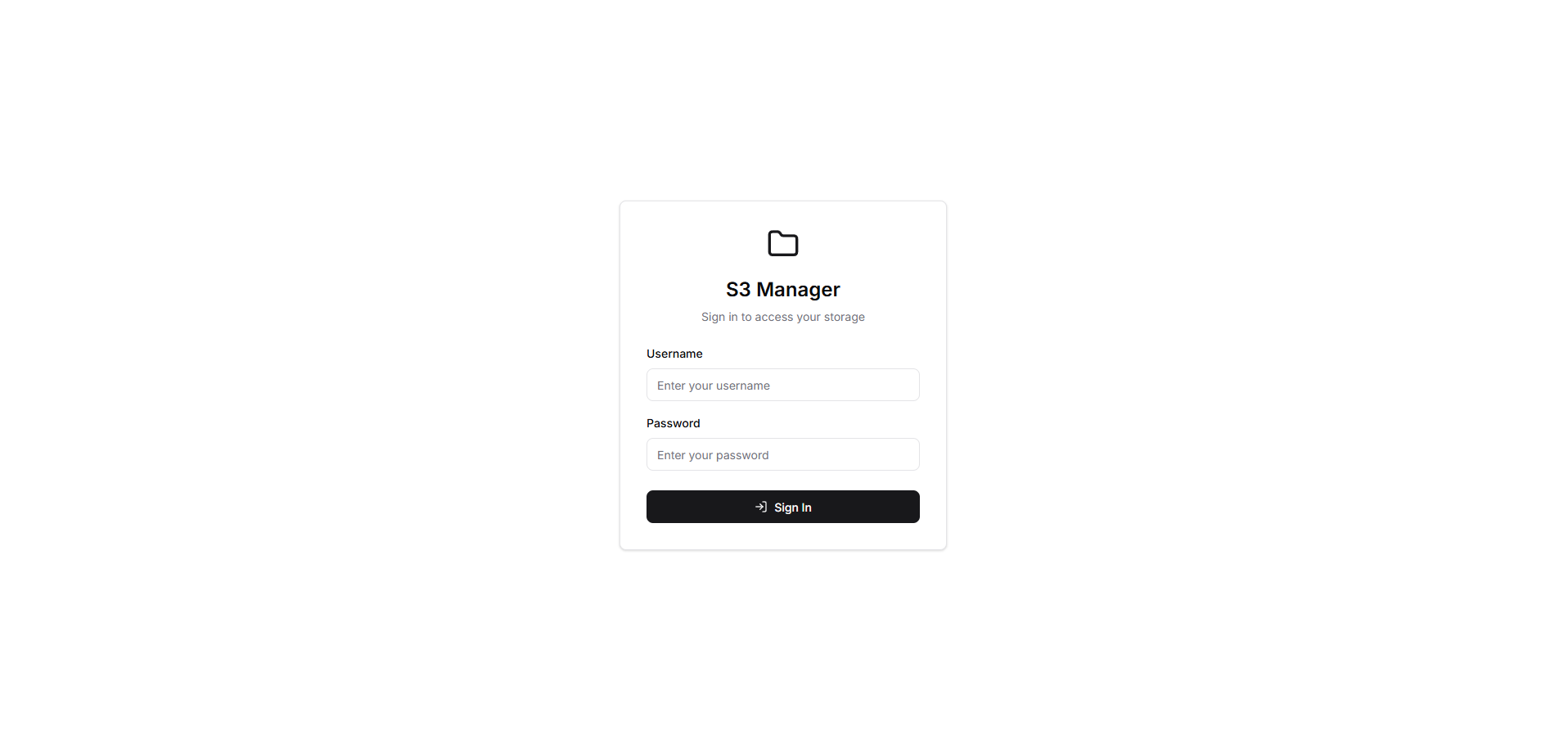 Login Page